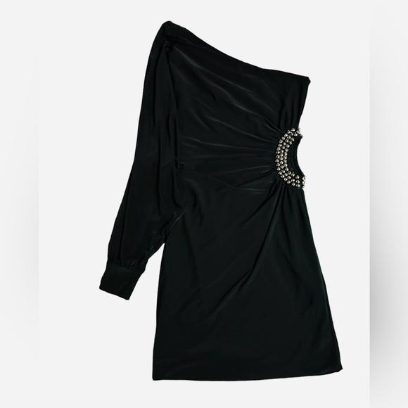 One Shoulder Beaded Mini Dress Bodycon
Size small - Picture 3 of 5